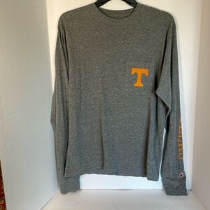 Tennessee Volunteers long sleeve grey t shirt ladies size S